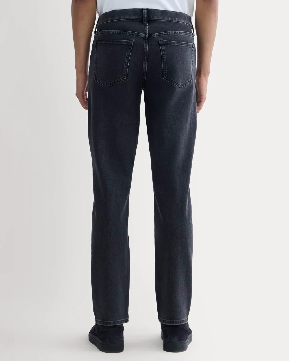 The Athletic 4-Way Stretch Organic Jean | Uniform | Washed Black