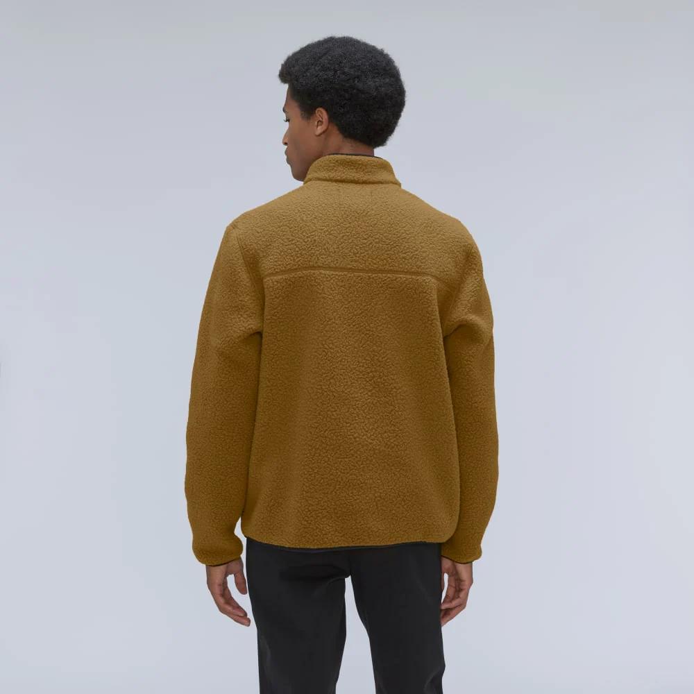 The ReNew Fleece Pullover | Tapenade