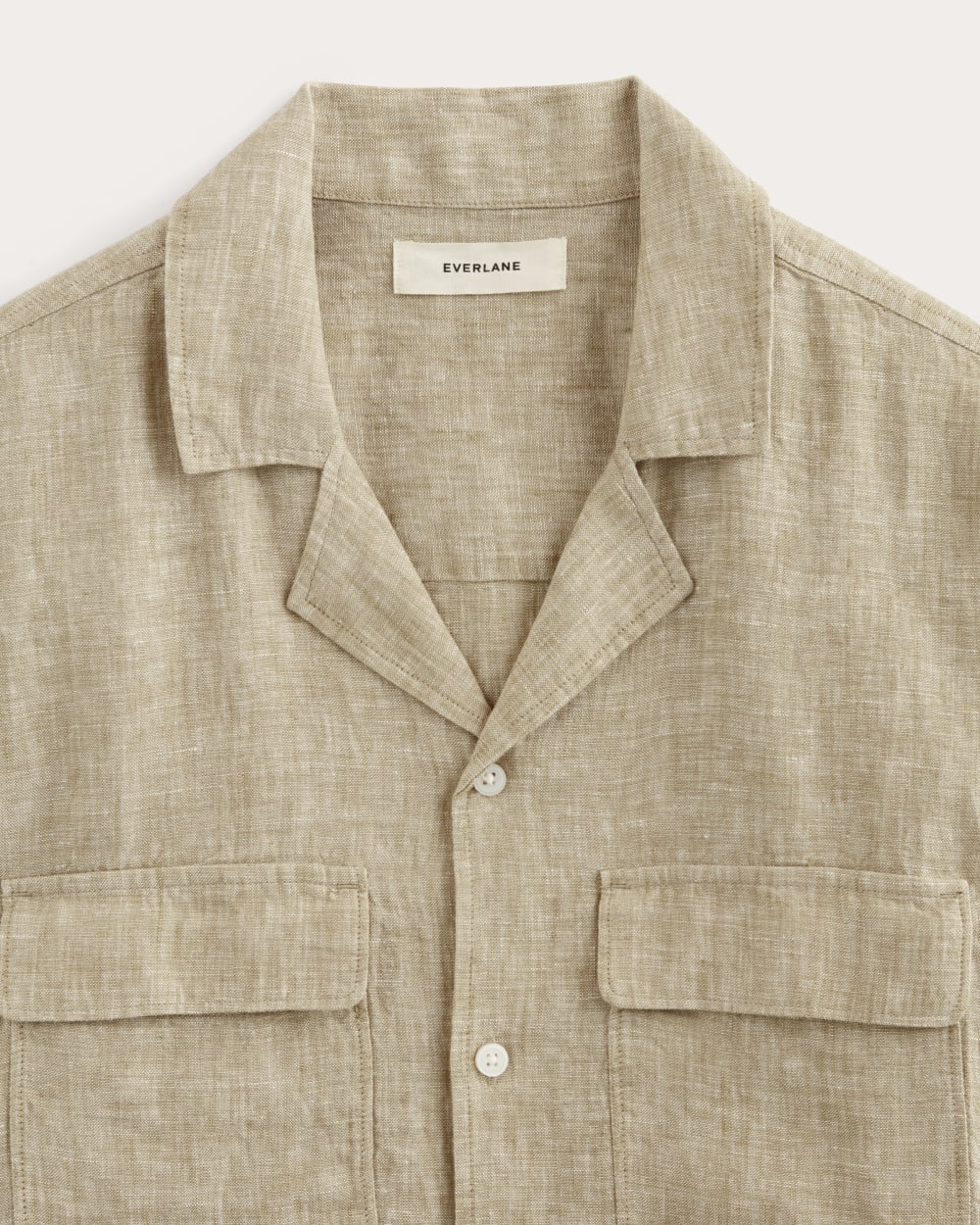 The Resort Shirt in Linen | Cornstalk Chambray