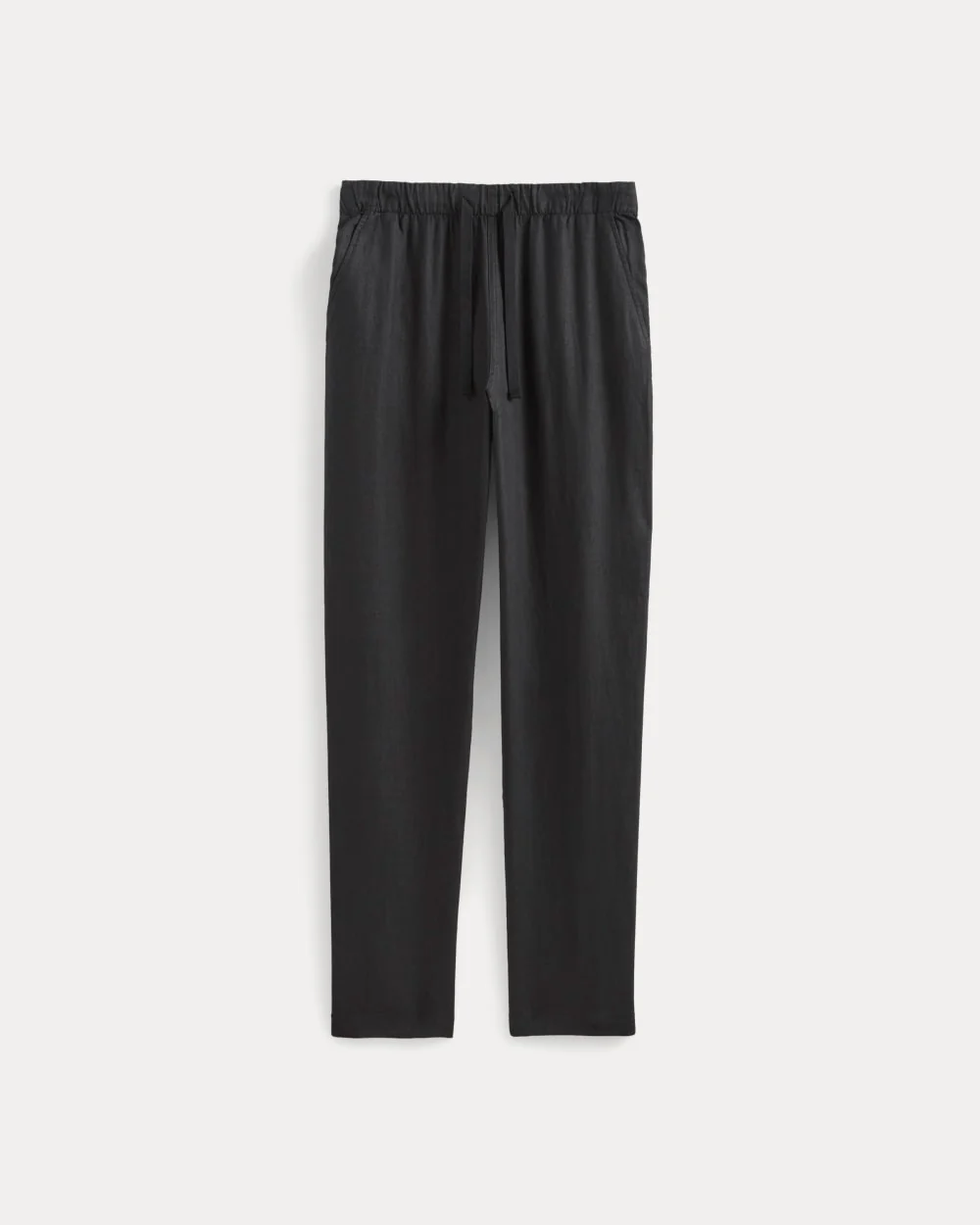 The Linen Easy Pant | Black