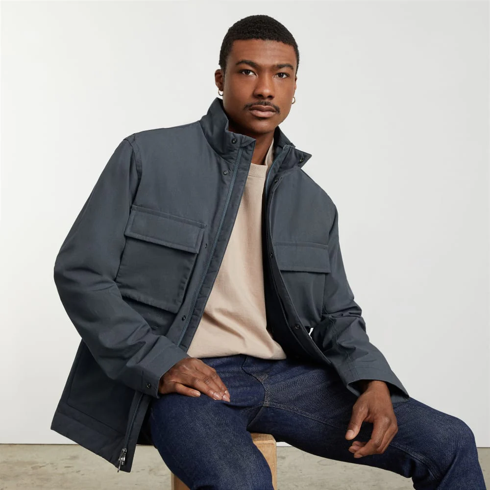 The Waxed Cotton Jacket | Slate