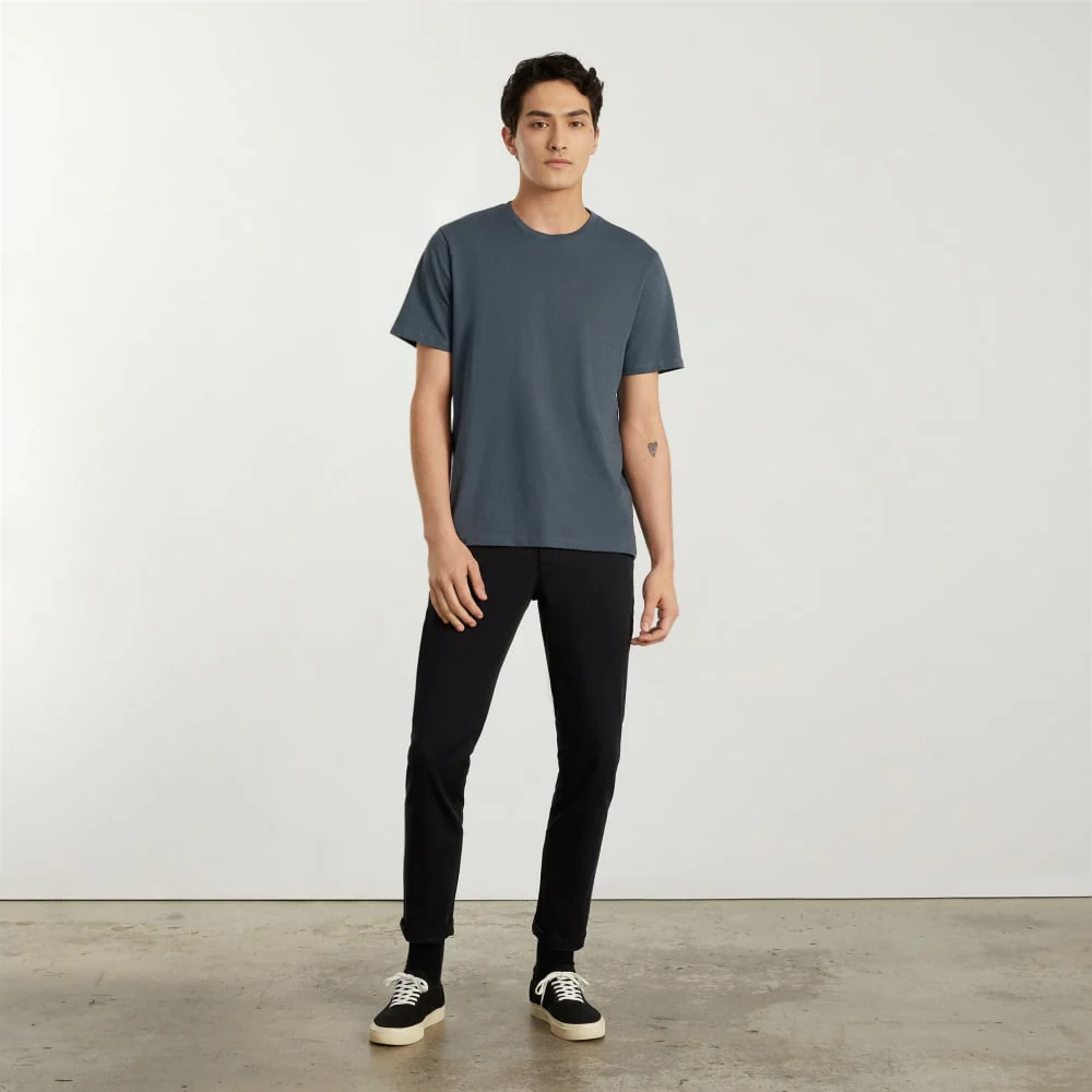 The Organic Cotton Crew | Dark Slate