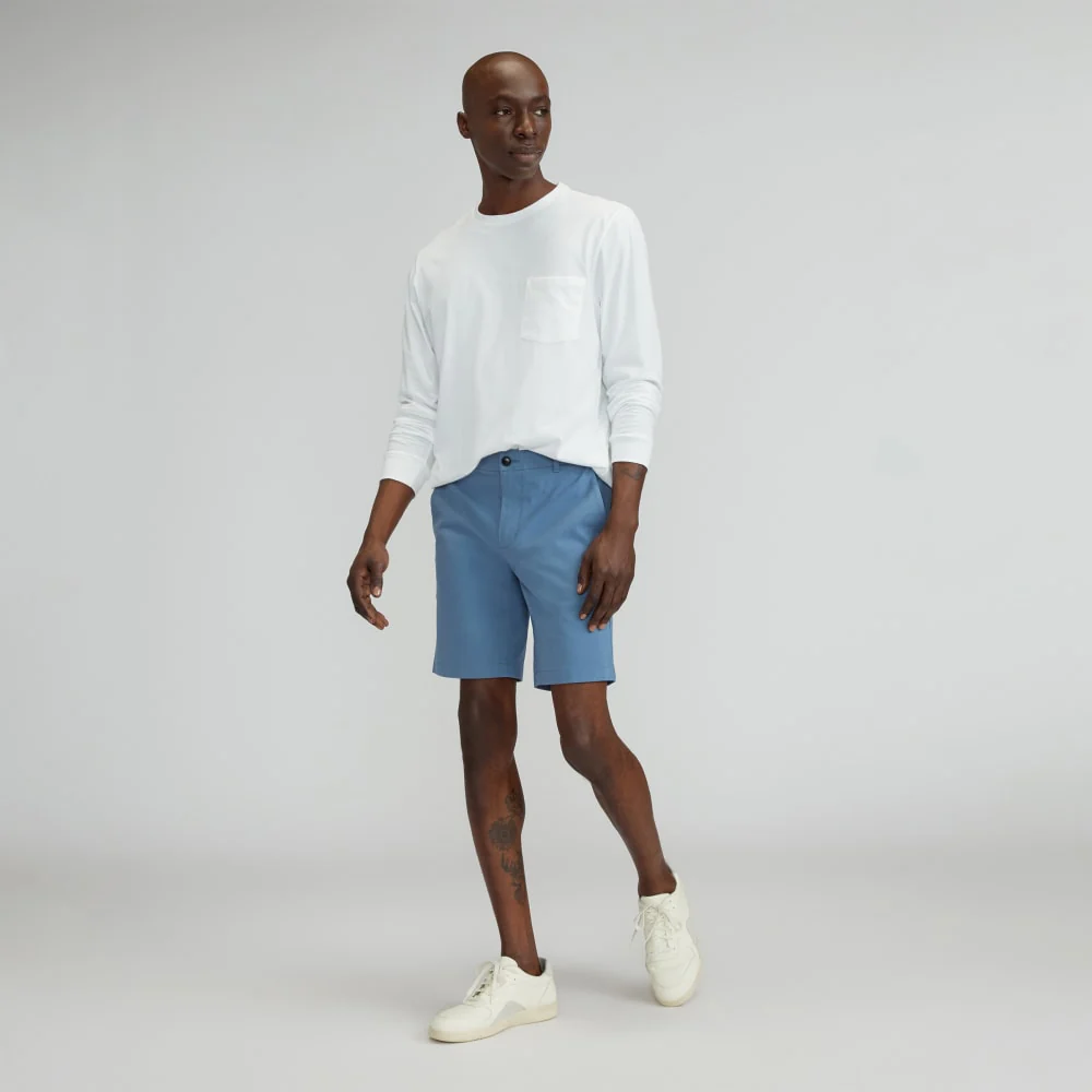 The 9 Slim-Fit Performance Chino Short | Bluefin