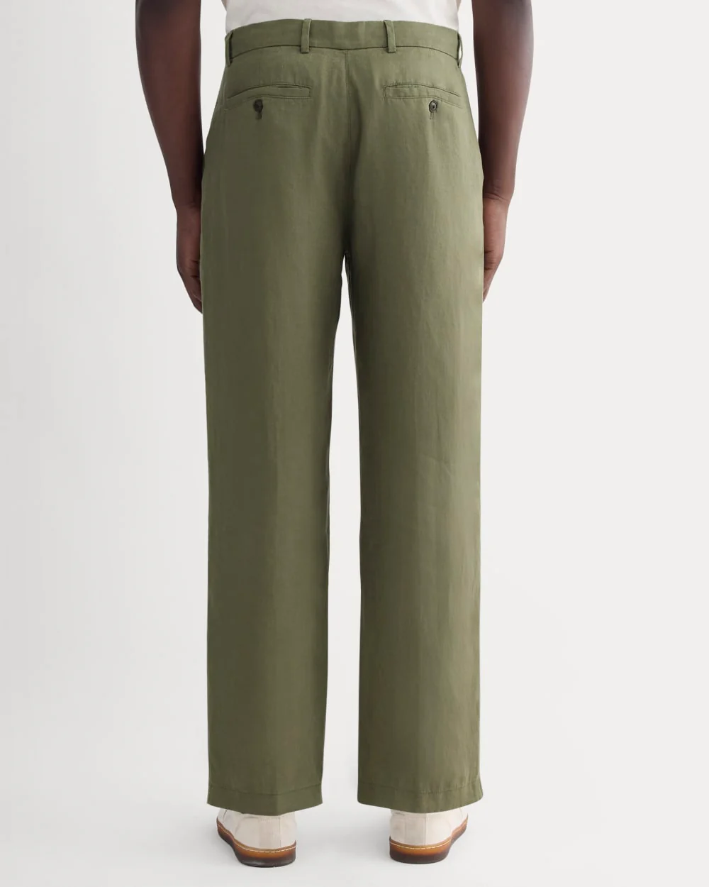 The Linen Pleated Trouser | Kalamata
