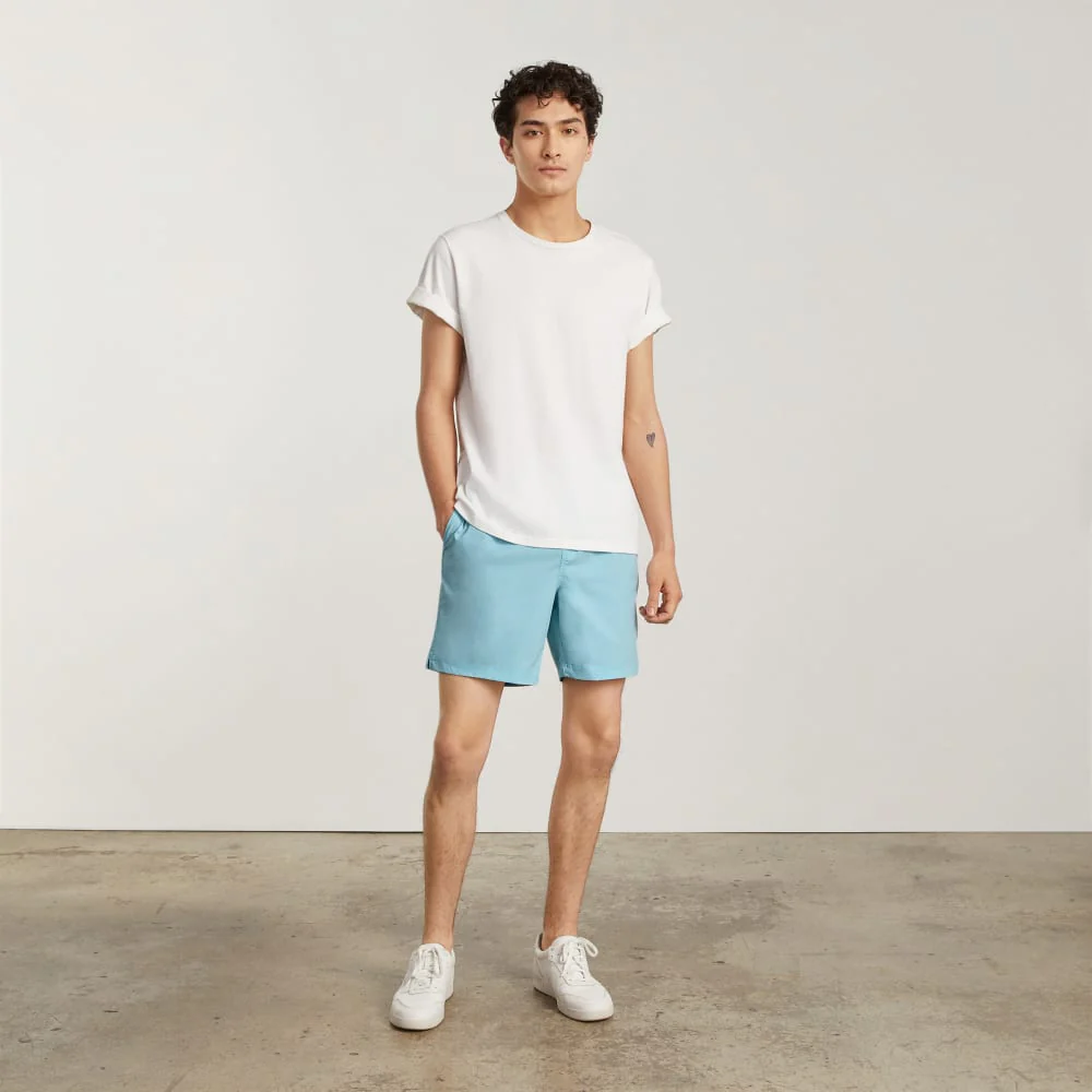 The ReNew Swim Short | Ice Blue