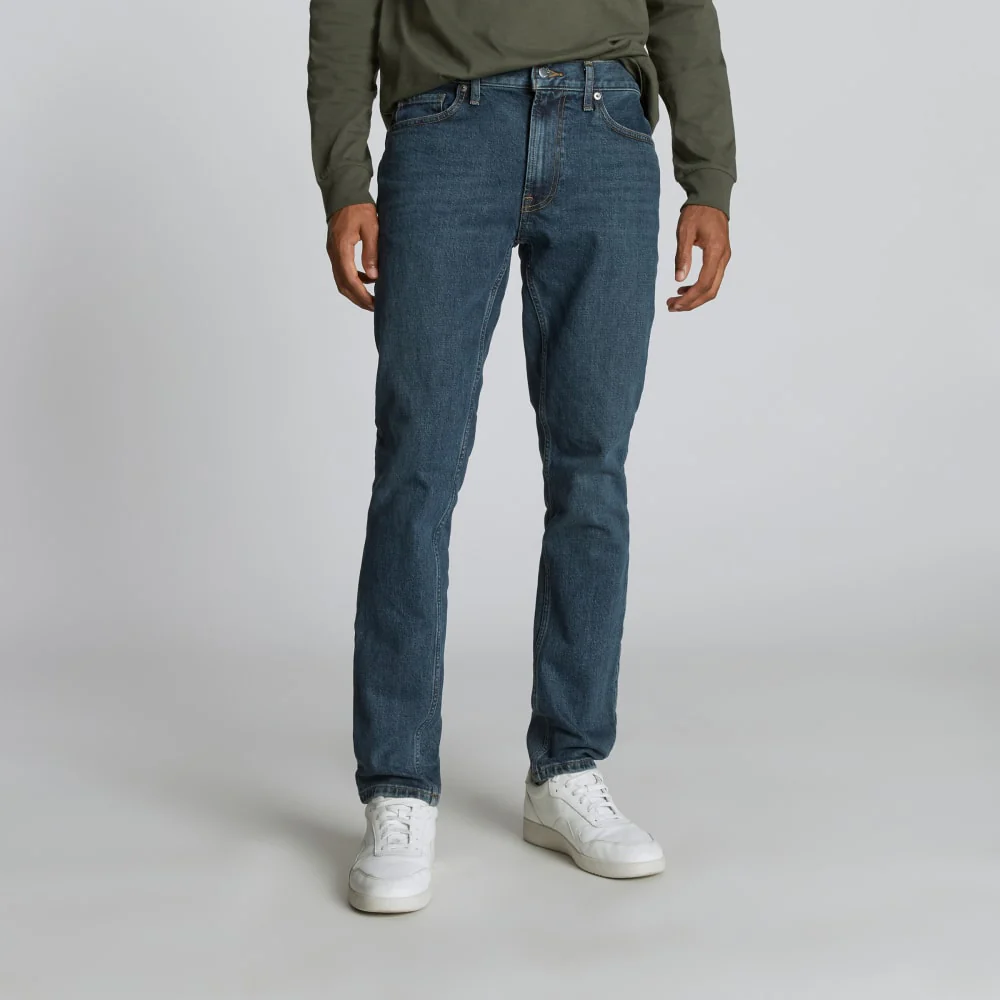 The Organic Cotton Slim-Fit Jean | Faded Indigo