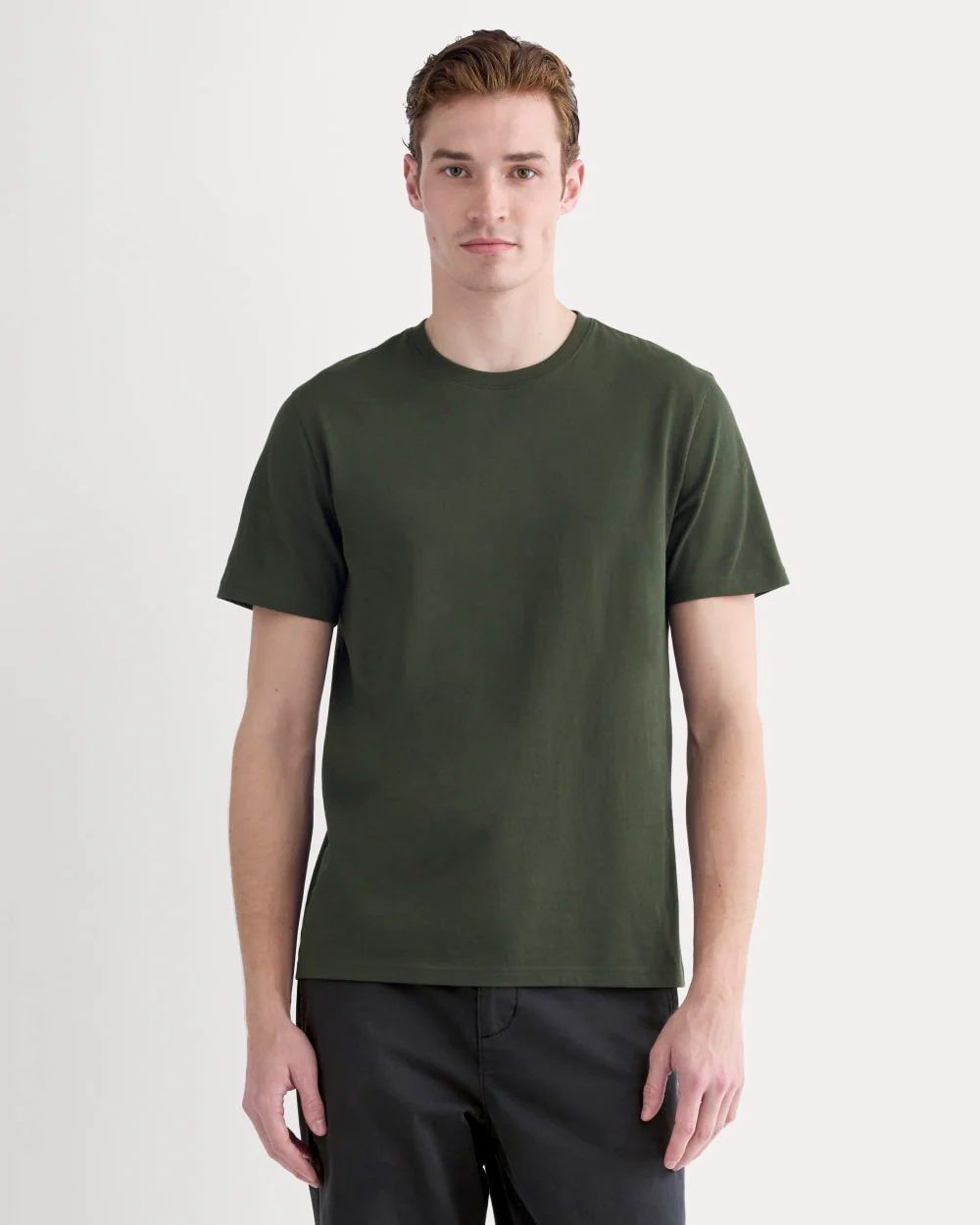 The Essential Organic Crew | Dark Green