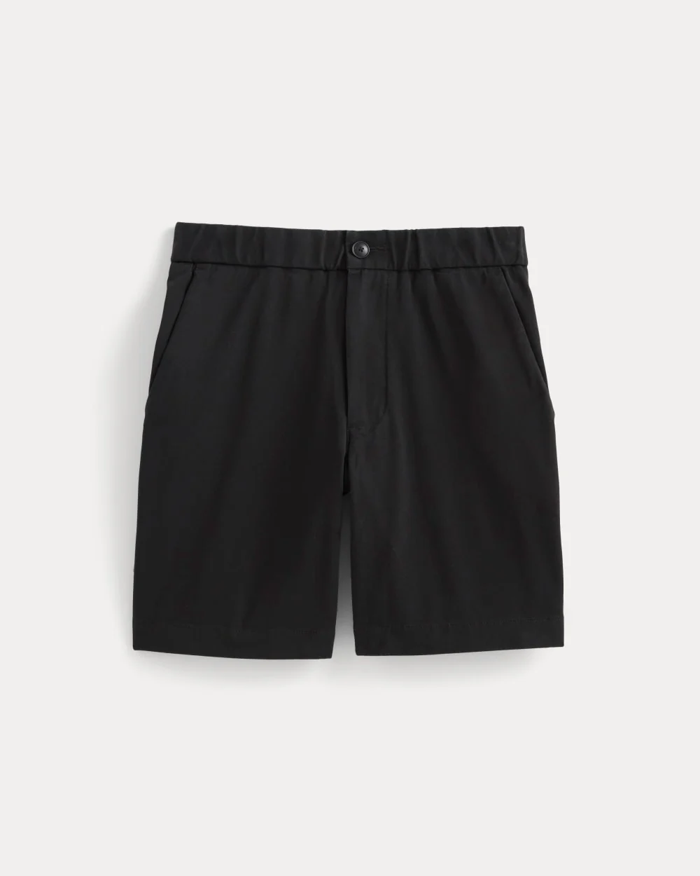 The Pull-On Performance Chino Short | Black