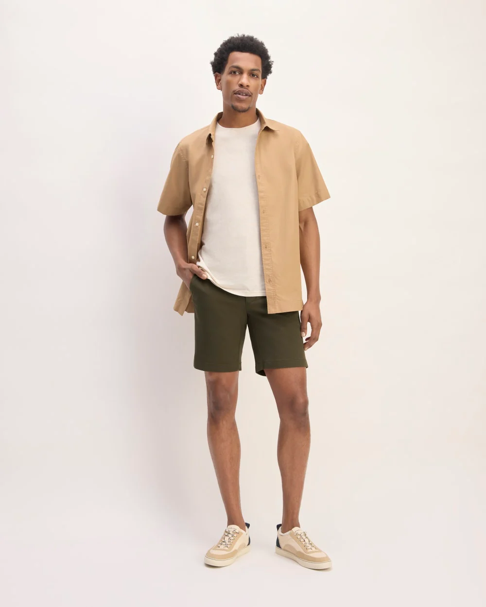 The 9 Slim-Fit Performance Chino Short | Carob