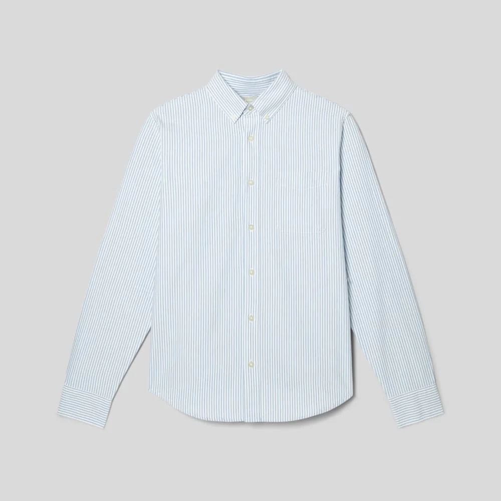 The Classic Oxford Shirt | White / Blue | Standard