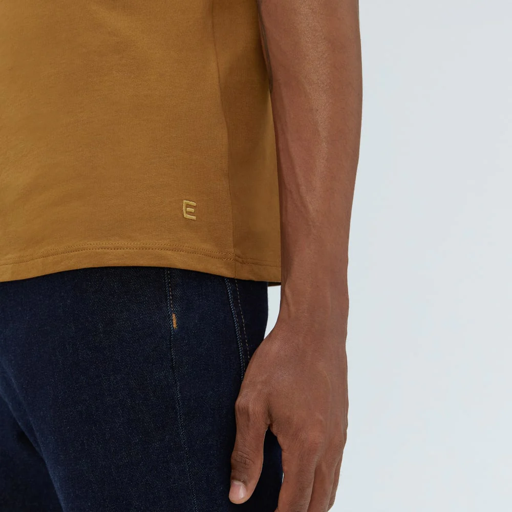 The Organic Cotton Crew | Tawny Brown