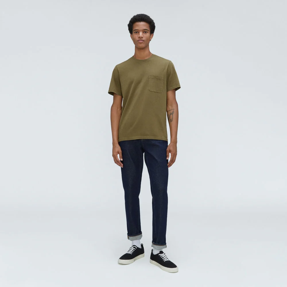 The Premium-Weight Pocket Tee | Uniform | Olive