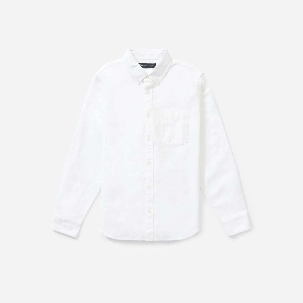The Standard Fit Japanese Oxford Shirt | Uniform | White | Standard