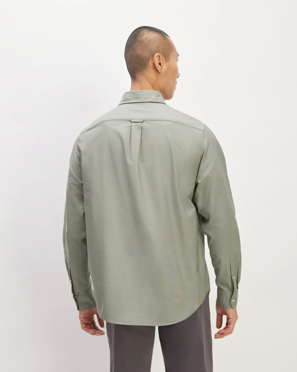 The Classic Oxford Shirt | Sage Green | Tall