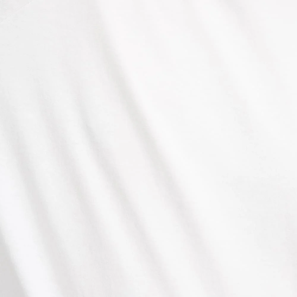 The Premium-Weight Long-Sleeve Crew | Uniform | White