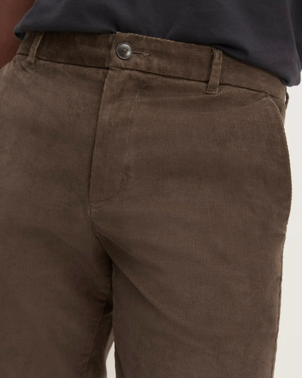 The Straight Fit Corduroy Pant | Cocoa