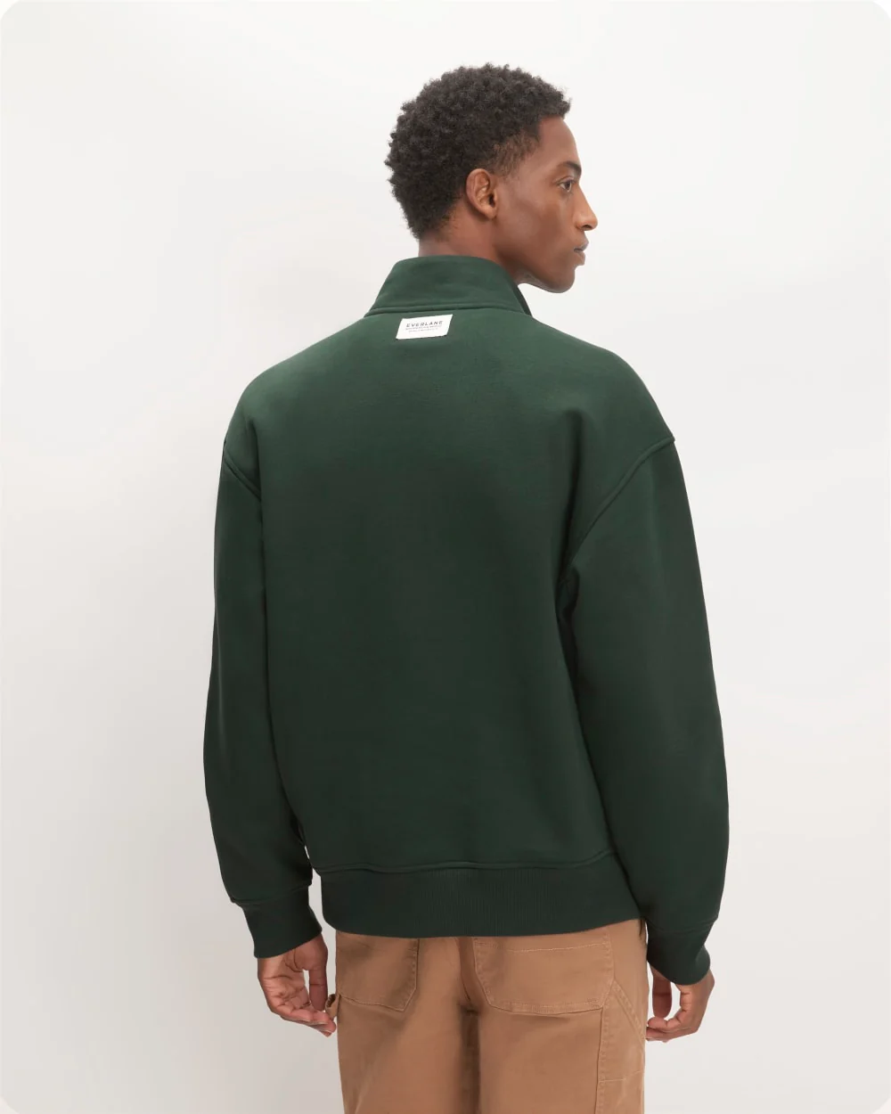 The ReTrack Fleece Half-Zip | Scarab