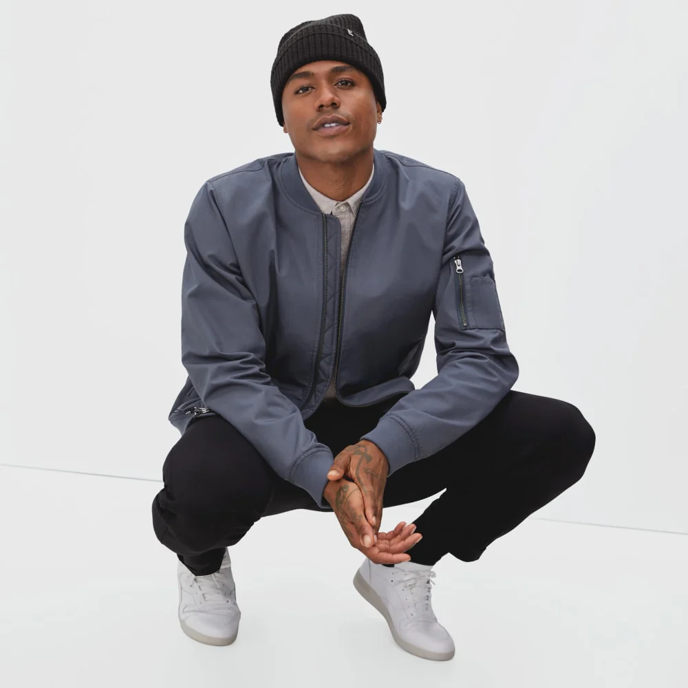 The Organic Cotton Chunky Beanie | Black