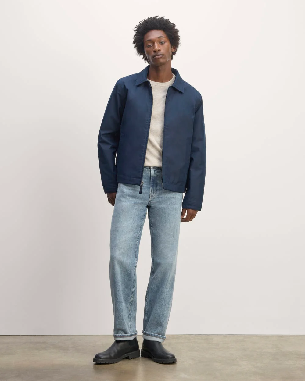 The Selvedge Loose Straight Jean | Longbay