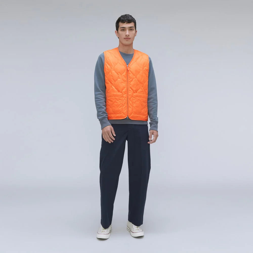 The ReNew Liner Vest | Safety Orange