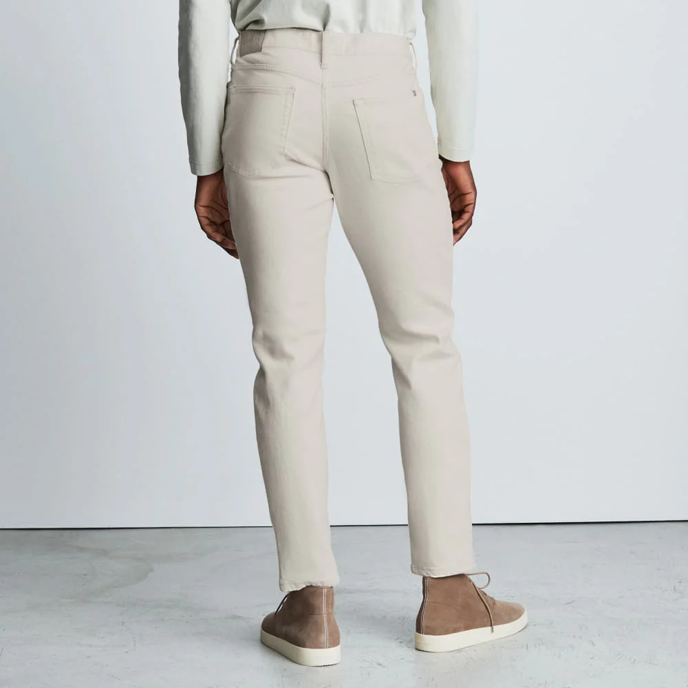 The Organic Cotton Slim-Fit Jean | Ecru