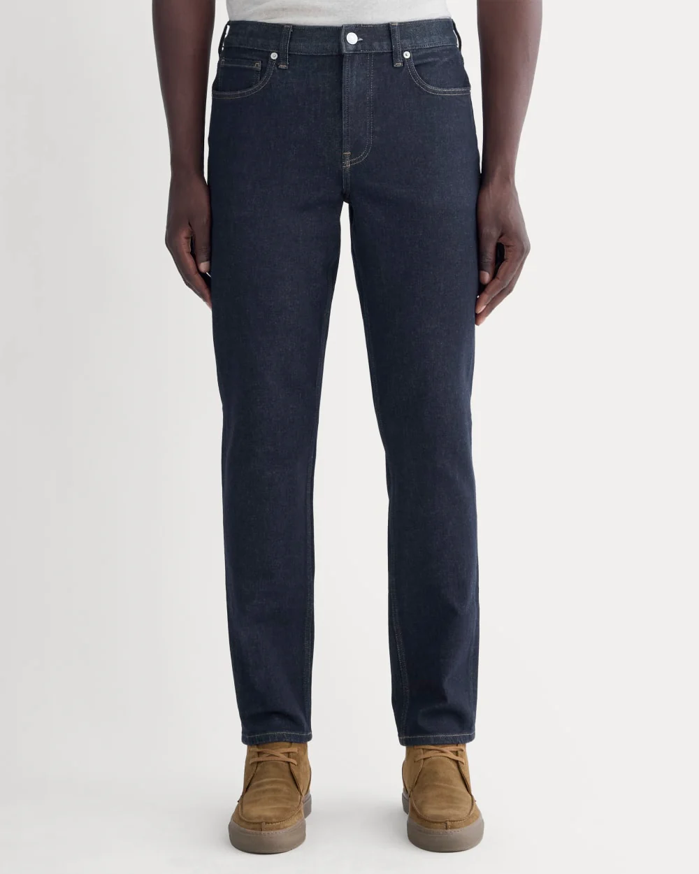The Athletic 4-Way Stretch Organic Jean | Uniform | Dark Indigo