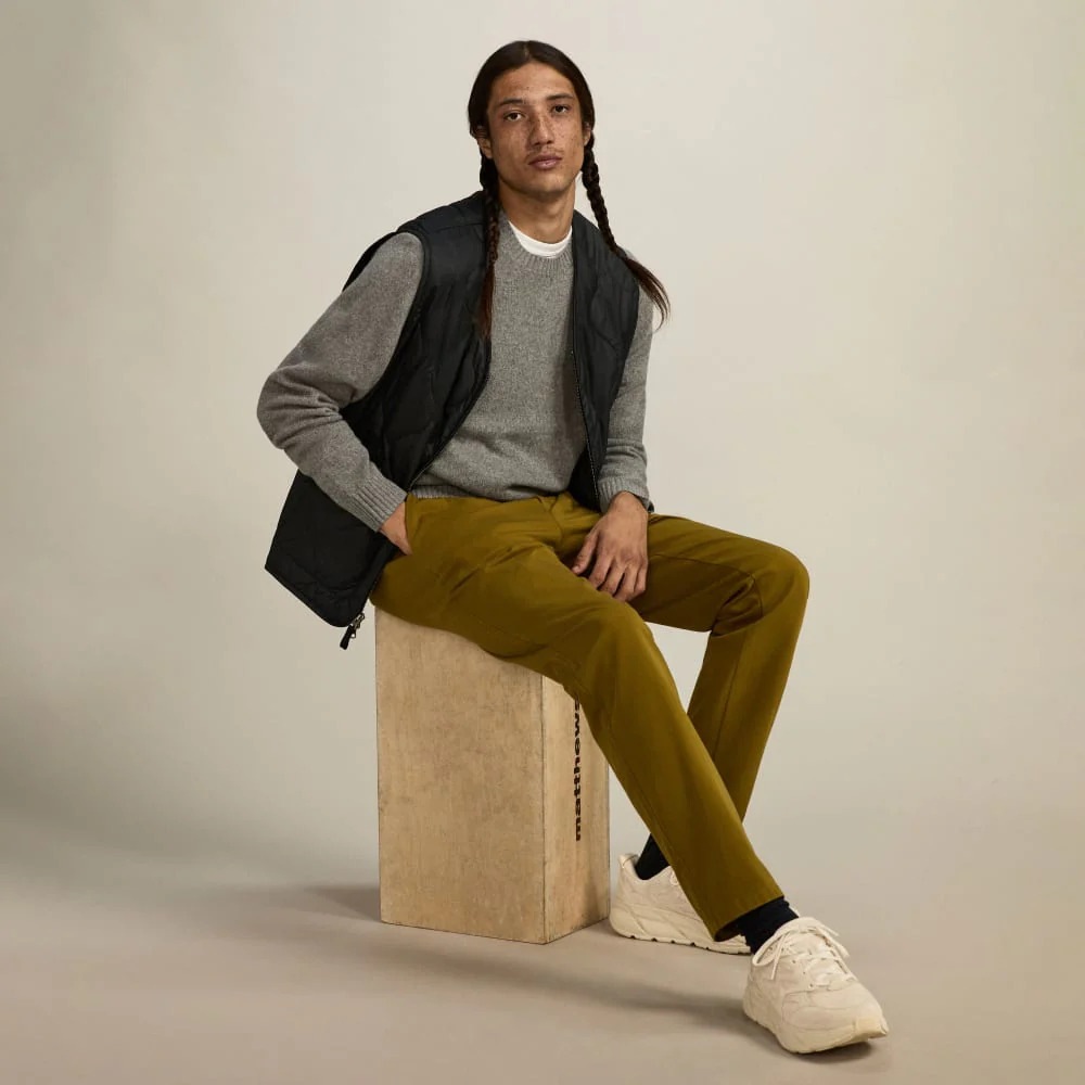 The Performance Chino | Uniform | Olive  | Slim