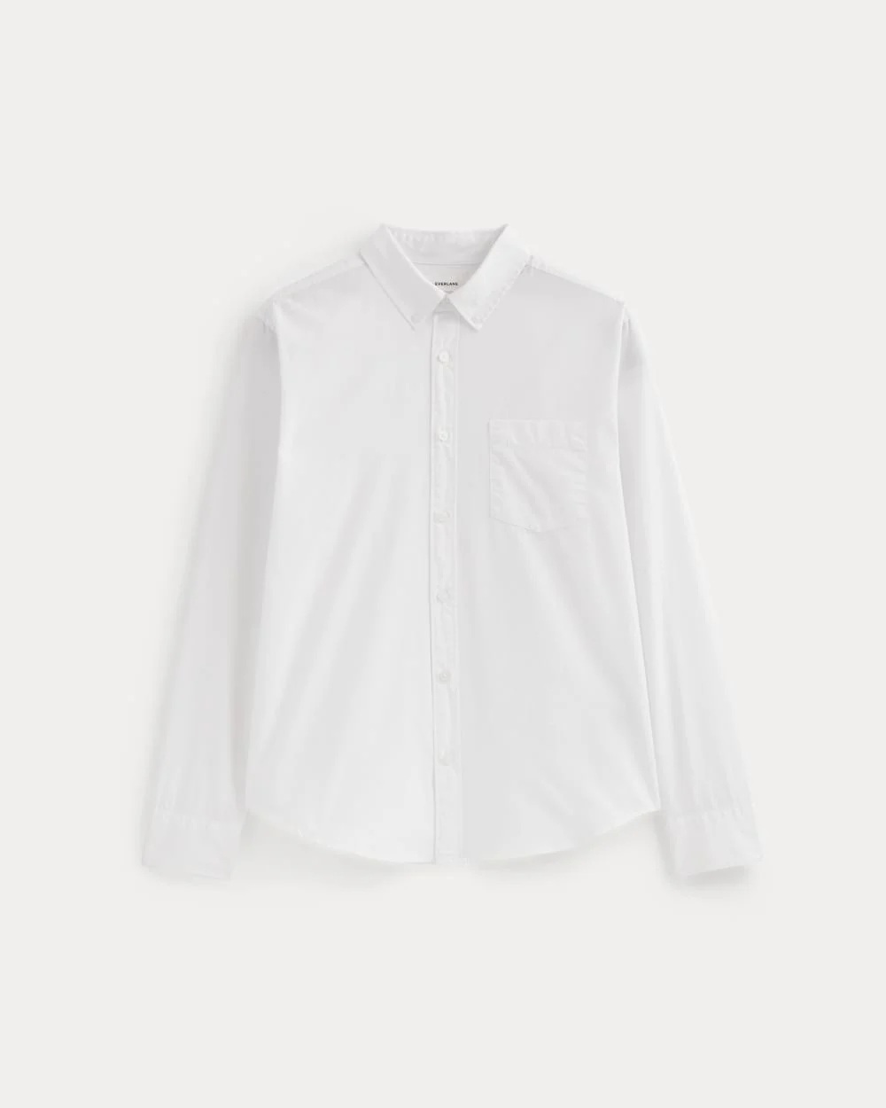 The Washed Poplin Shirt | White