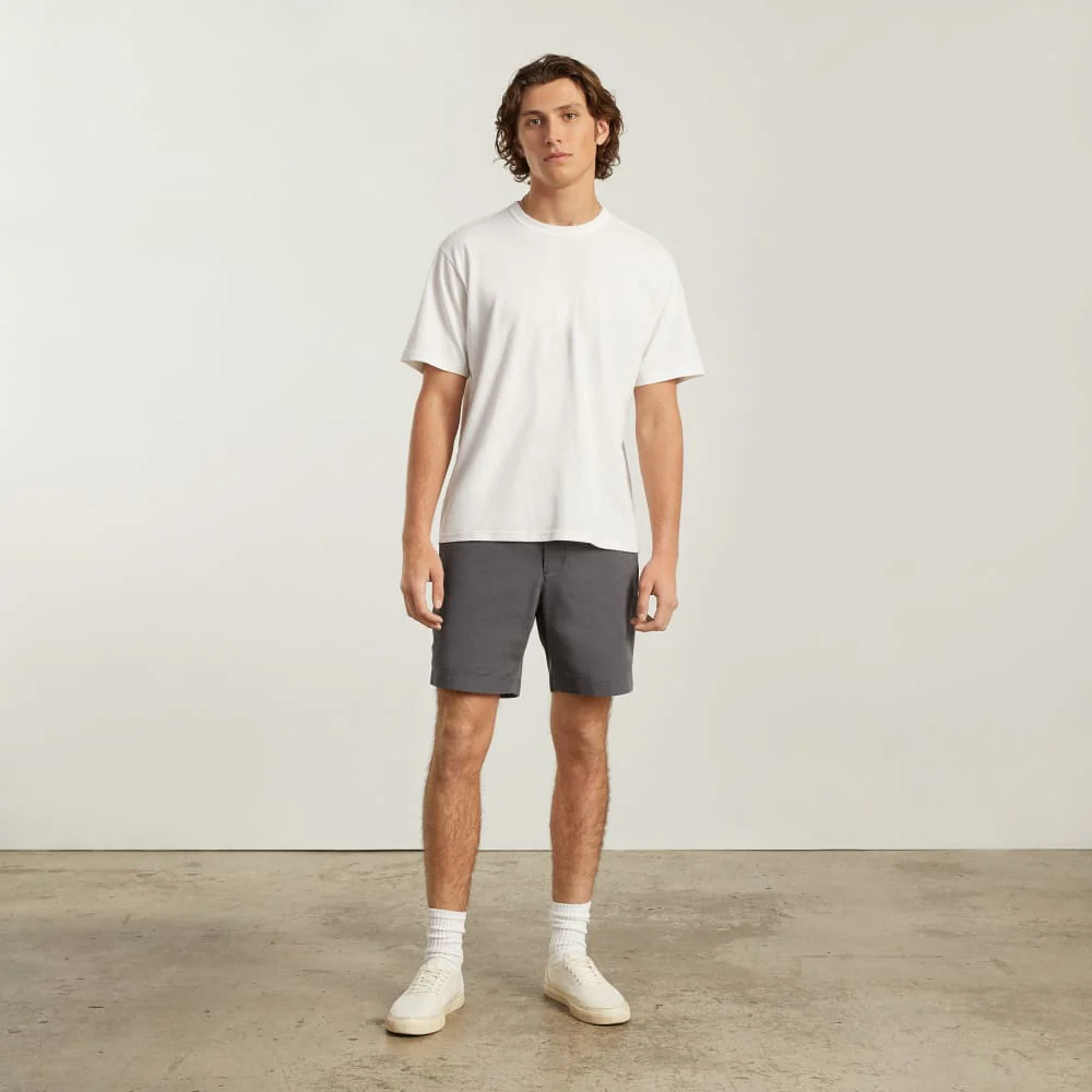 The Pull-On Performance Chino Short | Slate