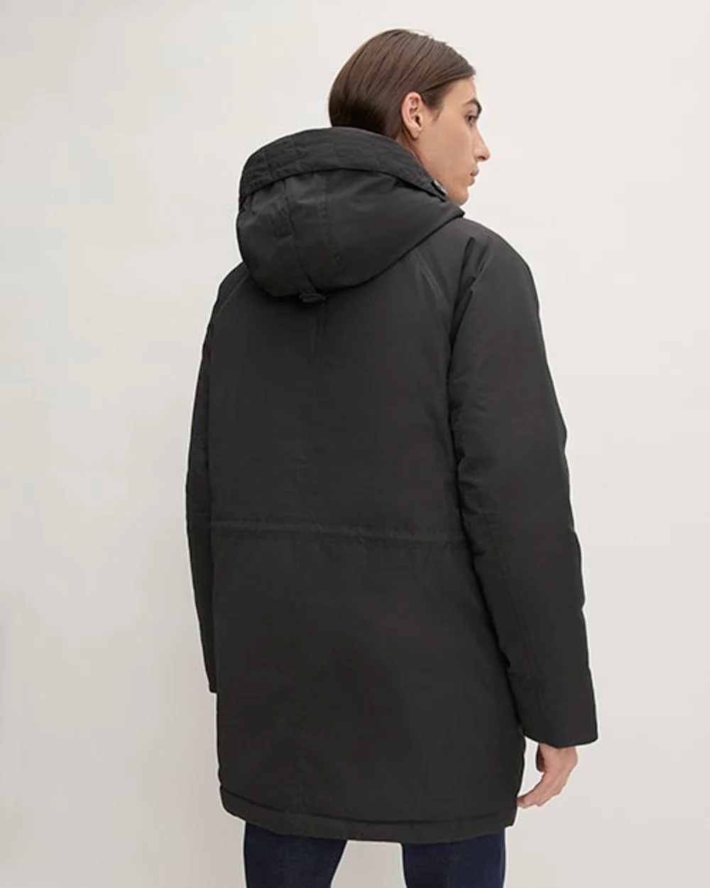 The ReNew Long Parka | Black