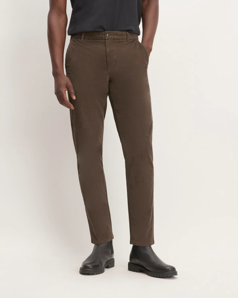 The Straight Fit Corduroy Pant | Cocoa
