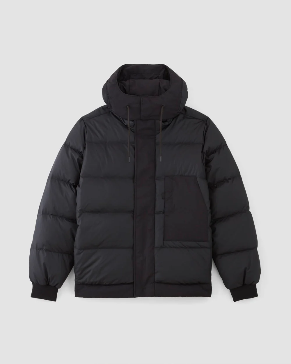 The ReNew Short Puffer | Black