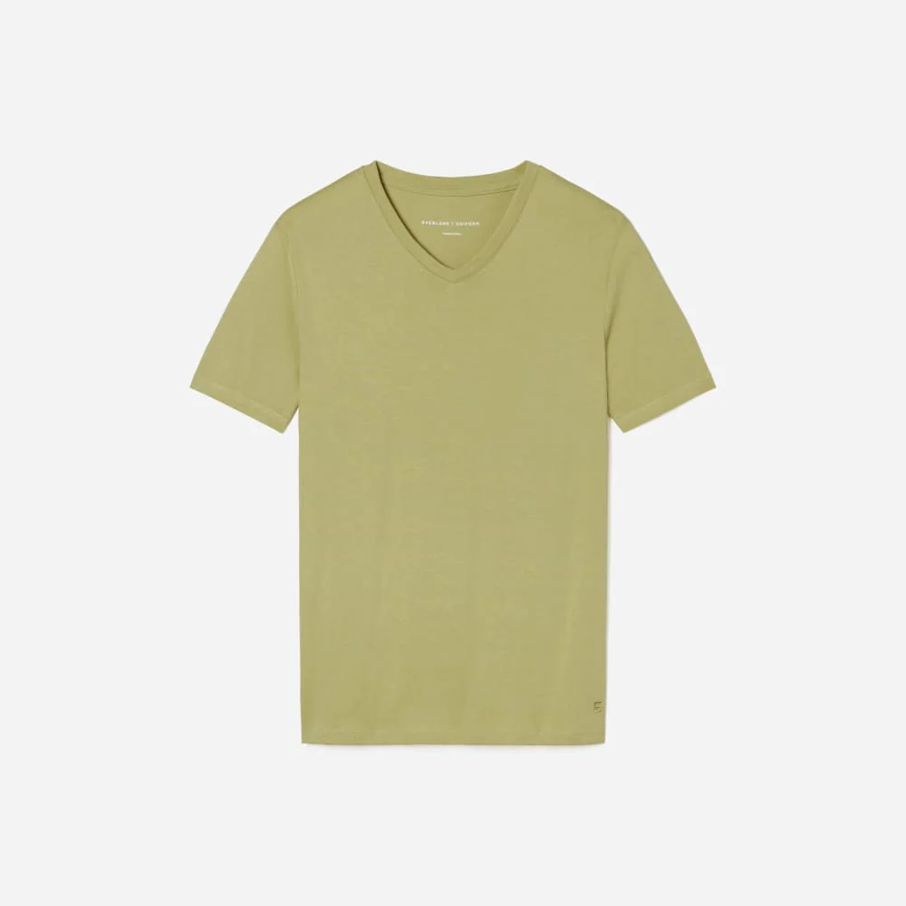 The Organic Cotton V-Neck Tee | Desert Palm