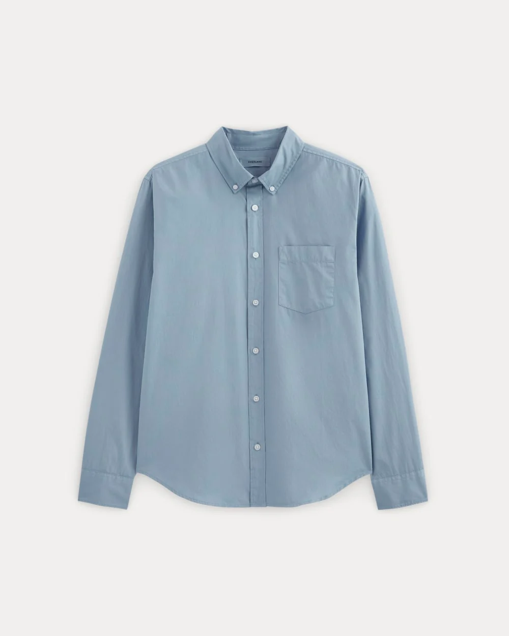 The Washed Poplin Shirt | Soft Blue