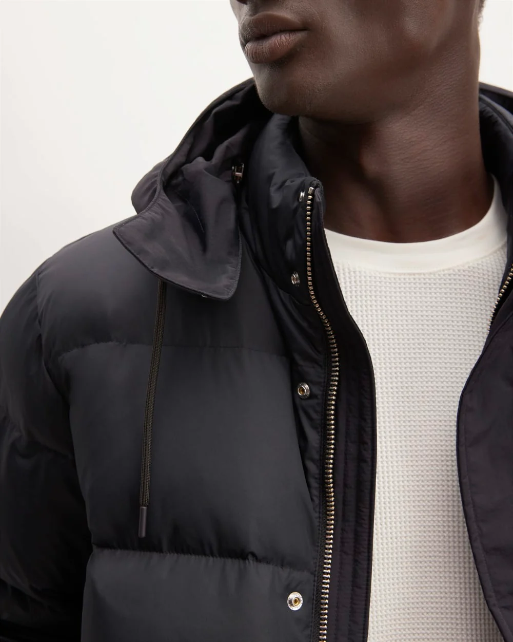 The ReNew Short Puffer | Black