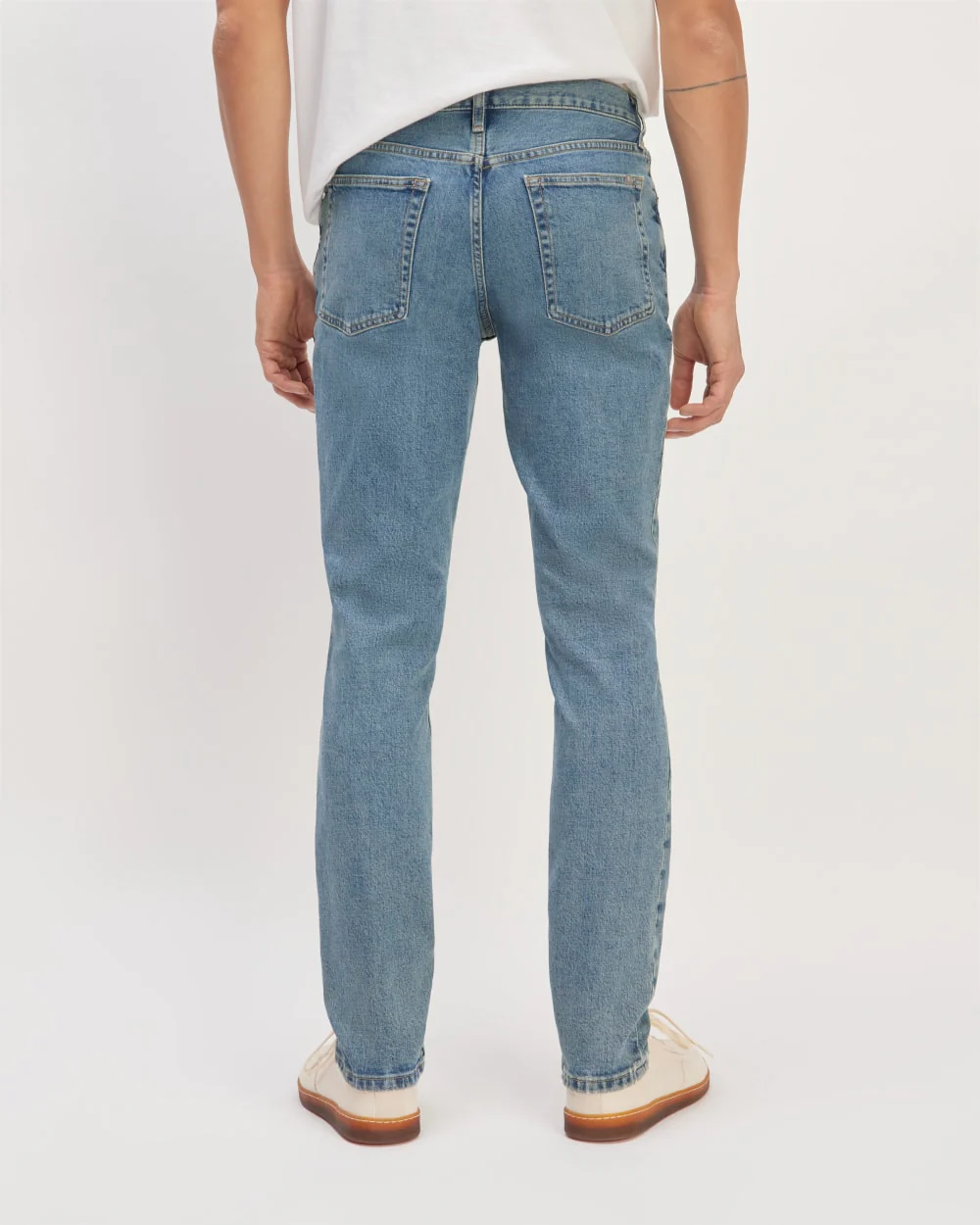 The Organic Cotton Slim-Fit Jean | Faded Sky Blue