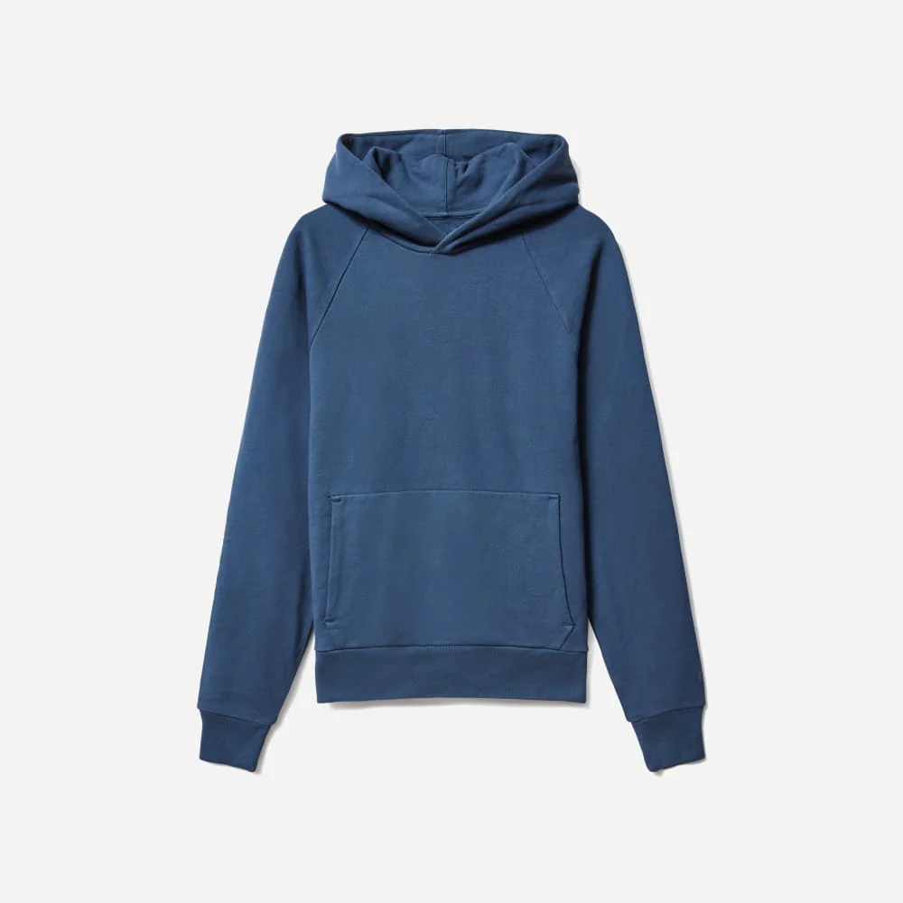 The Track Hoodie | Kingfisher Blue