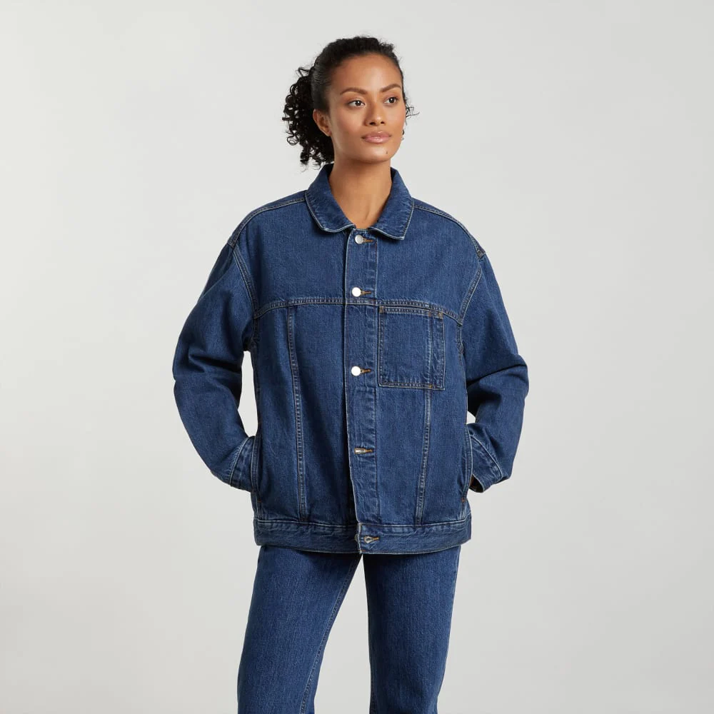 The Everyone Denim Jacket |  Azure