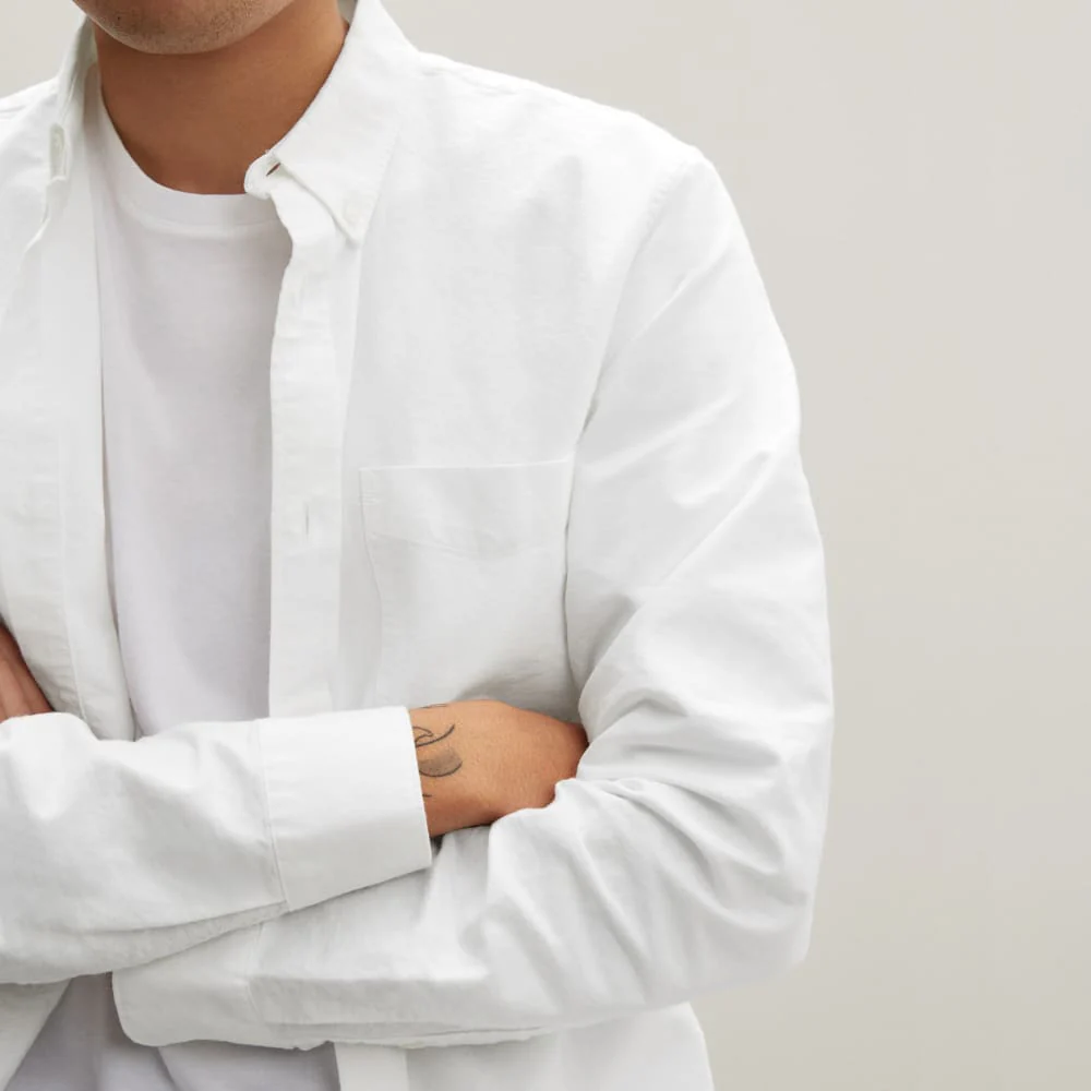 The Standard Fit Japanese Oxford Shirt | Uniform | White | Standard