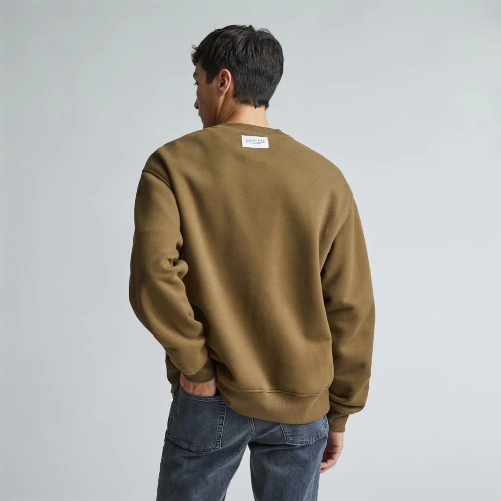 The ReTrack Crewneck Sweatshirt | Beech