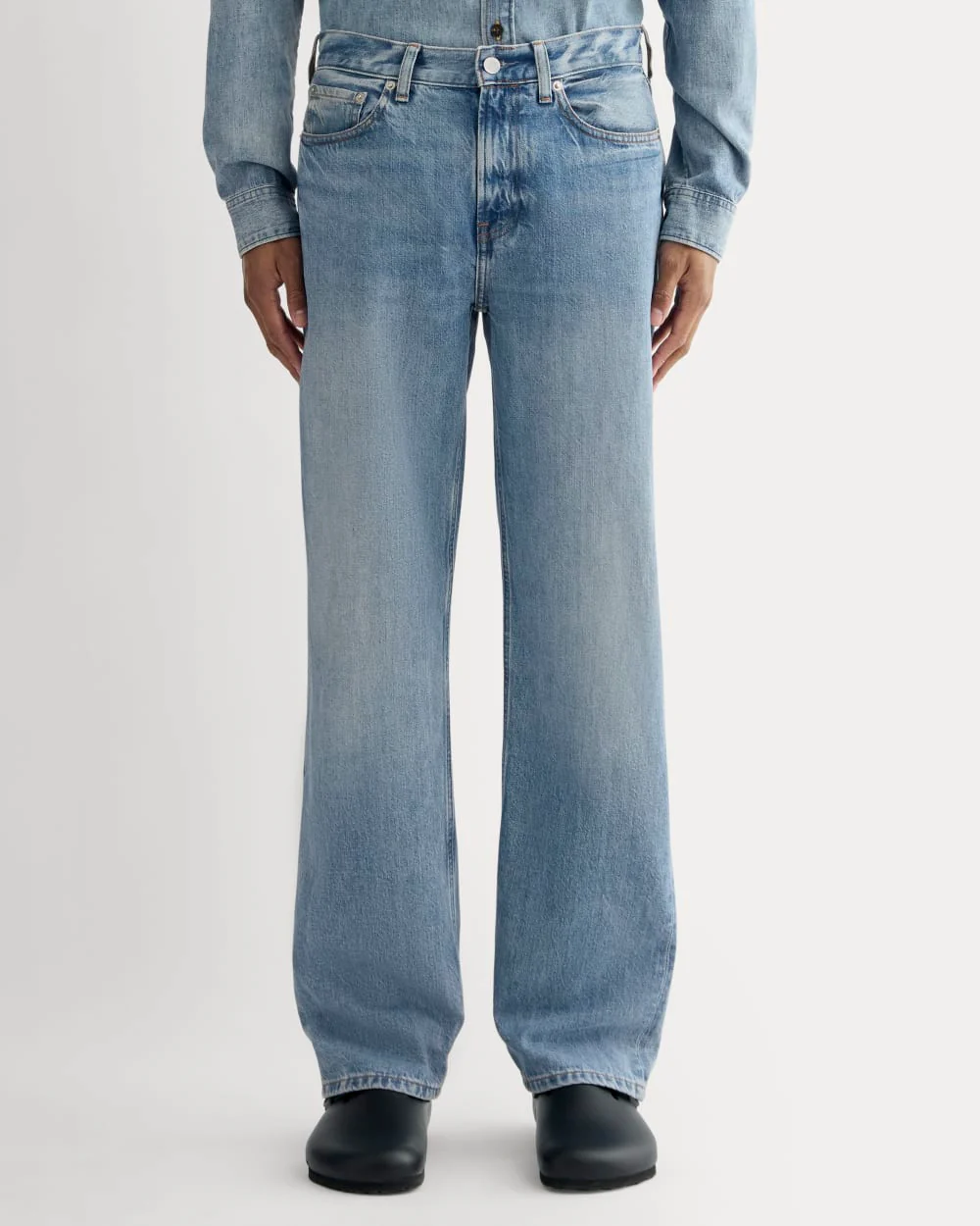 The '90s Loose Straight Jean | Light Indigo
