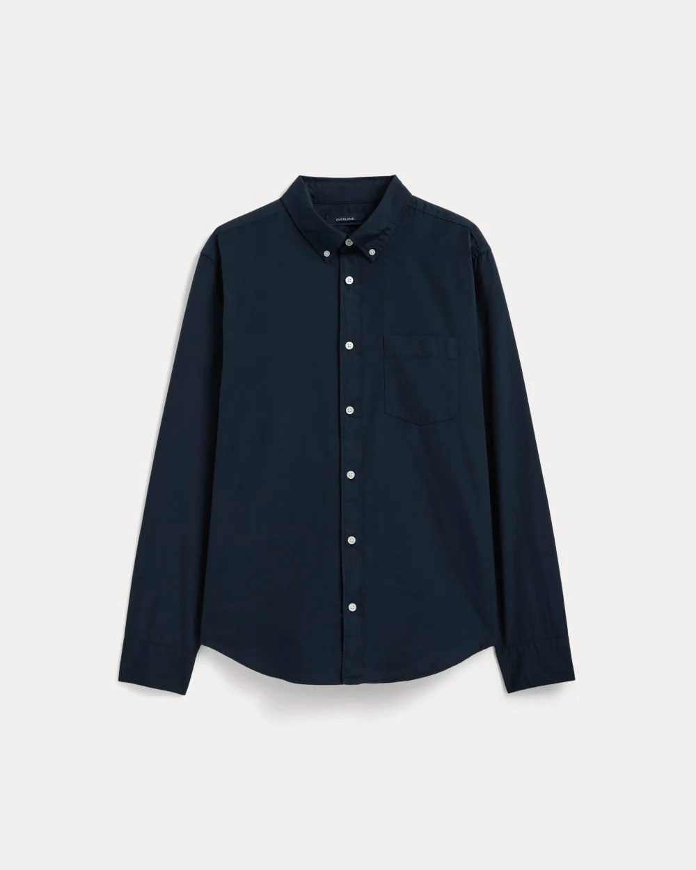 The Washed Poplin Shirt | Navy