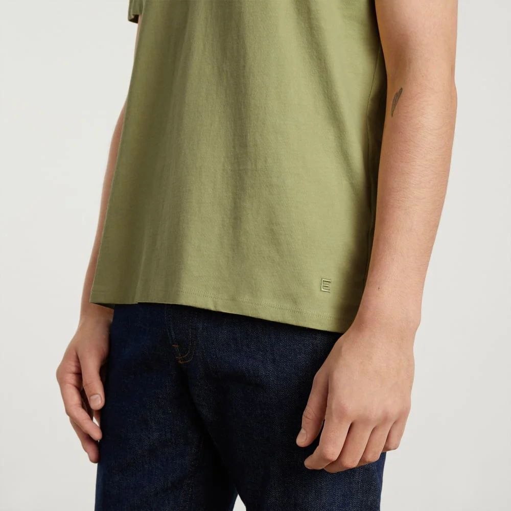 The Organic Cotton V-Neck Tee | Desert Palm