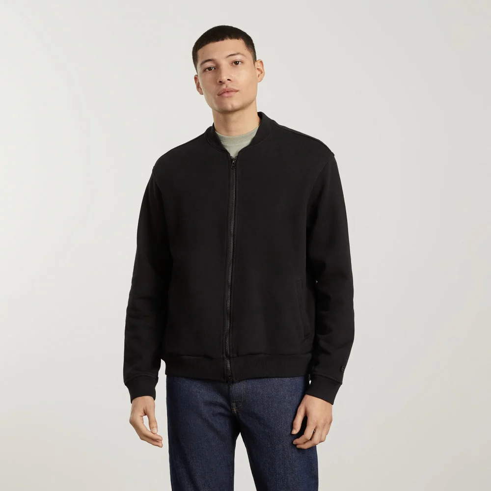 The Track Bomber Jacket | Black