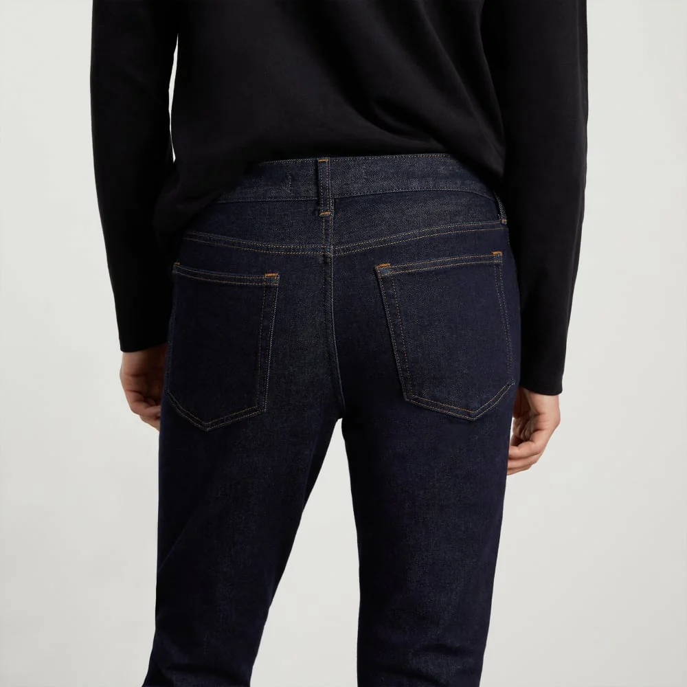 The Slim 4-Way Stretch Organic Jean | Uniform  | Medium Indigo