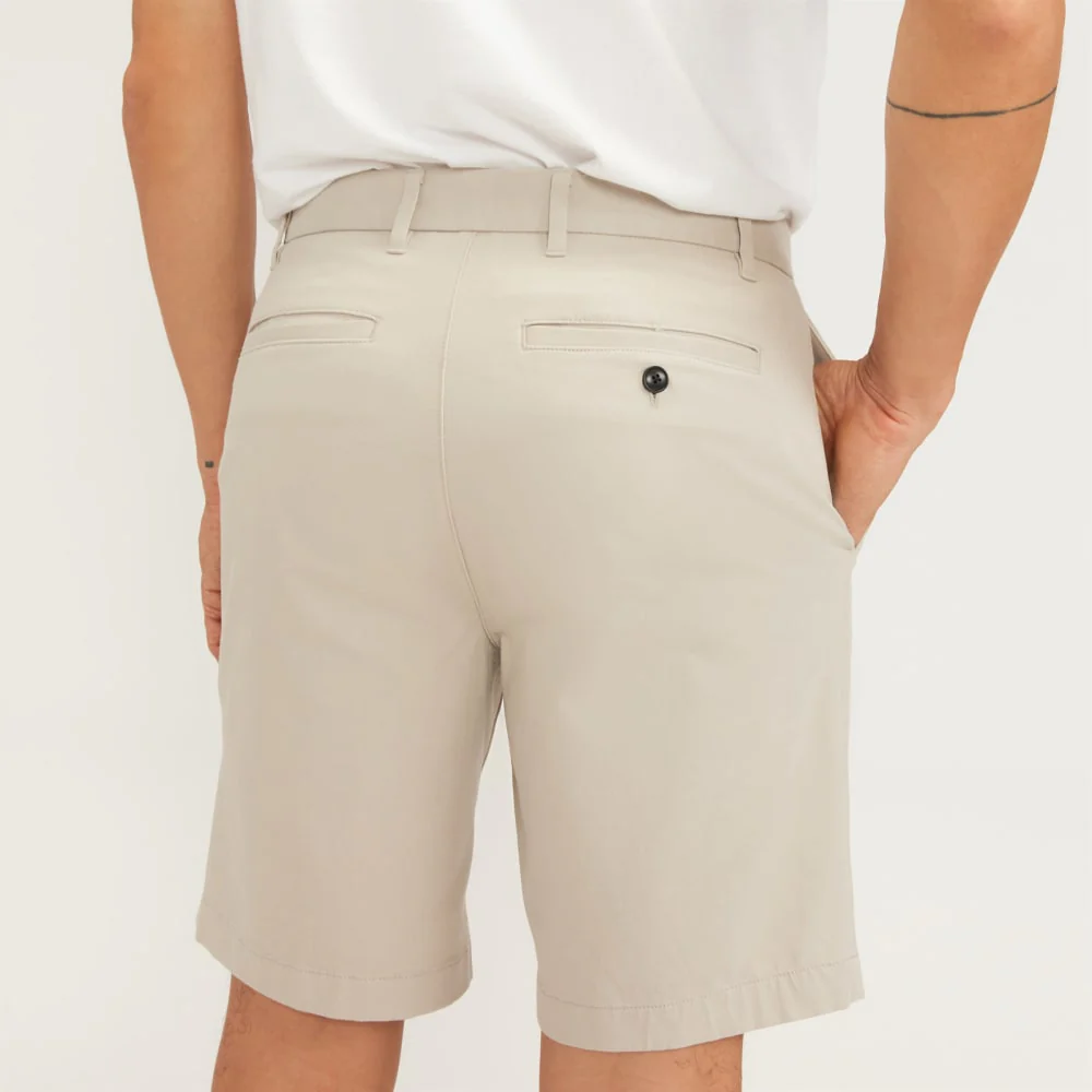 The 9 Slim-Fit Performance Chino Short | Stone
