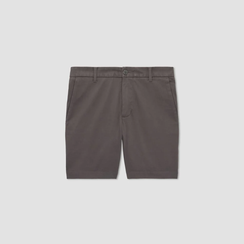 The 7” Slim-Fit Performance Chino Short | Slate Grey