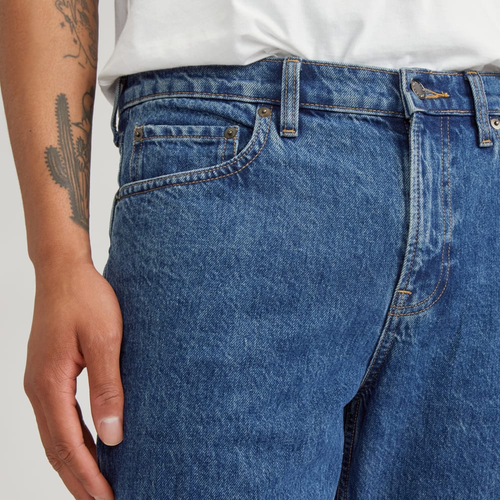 The Authentic Straight Jean | Vibrant Blue