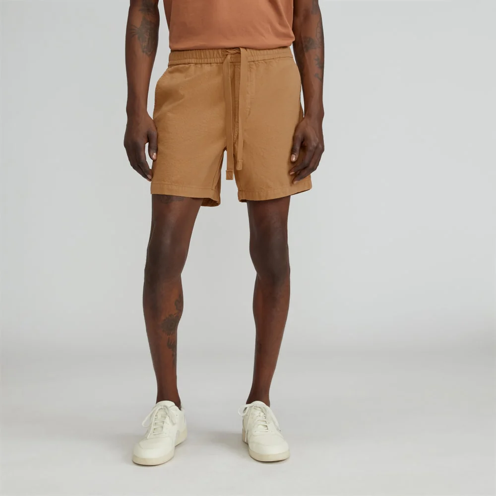 The Canvas Organic Cotton Short | Cappuccino