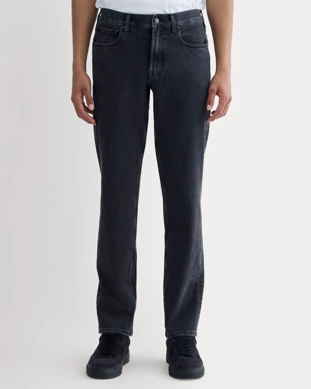 The Athletic 4-Way Stretch Organic Jean | Uniform | Washed Black
